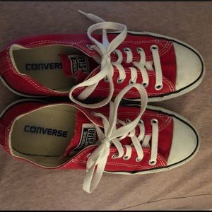 Red Converse All-Stars